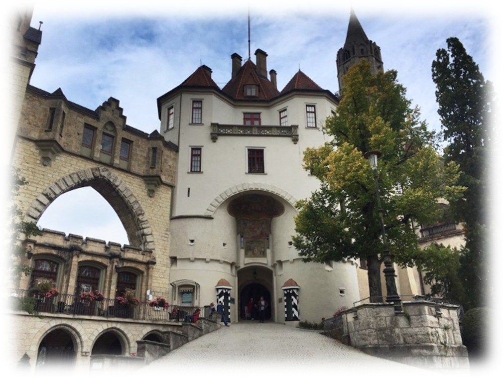 Castelul Sigmaringen - Intrare